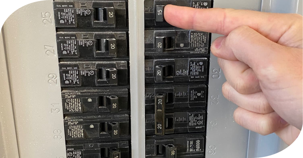 Breakers in Electrical Panel