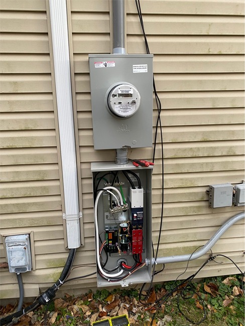 Whole House Generator Transfer Switch (ATS) Install